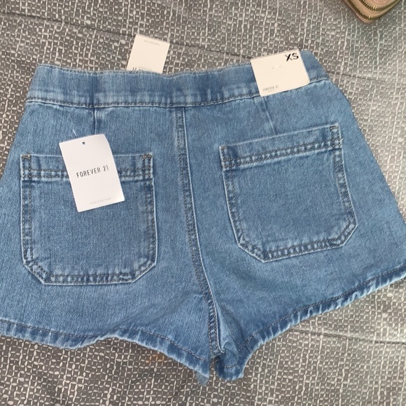 High waist jean shorts size xs - Picture 2 of 2